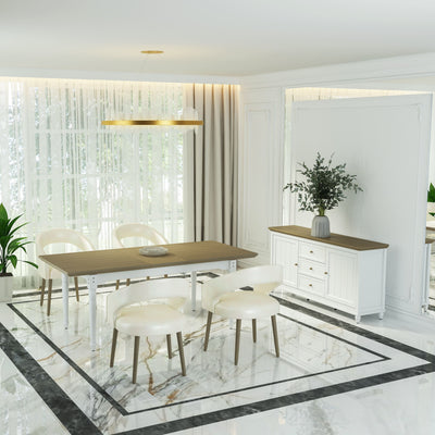 CHENON EXTENSION DINING TABLE