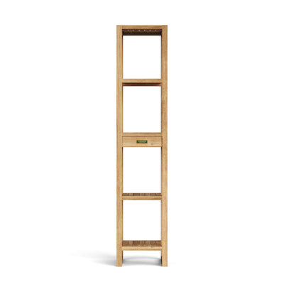 SPA TOWEL TABLE WITH 4-SHELF