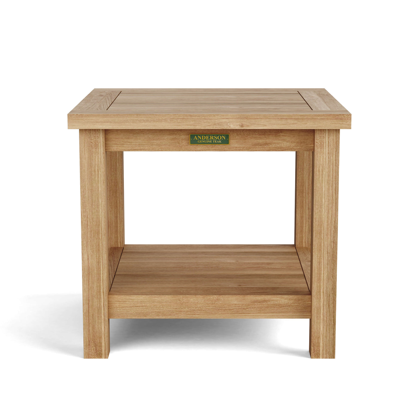 BAHAMA 22″ SQUARE SIDE TABLE 2-TIER