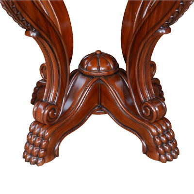 VICTORIAN CLAW FEET SIDE TABLE