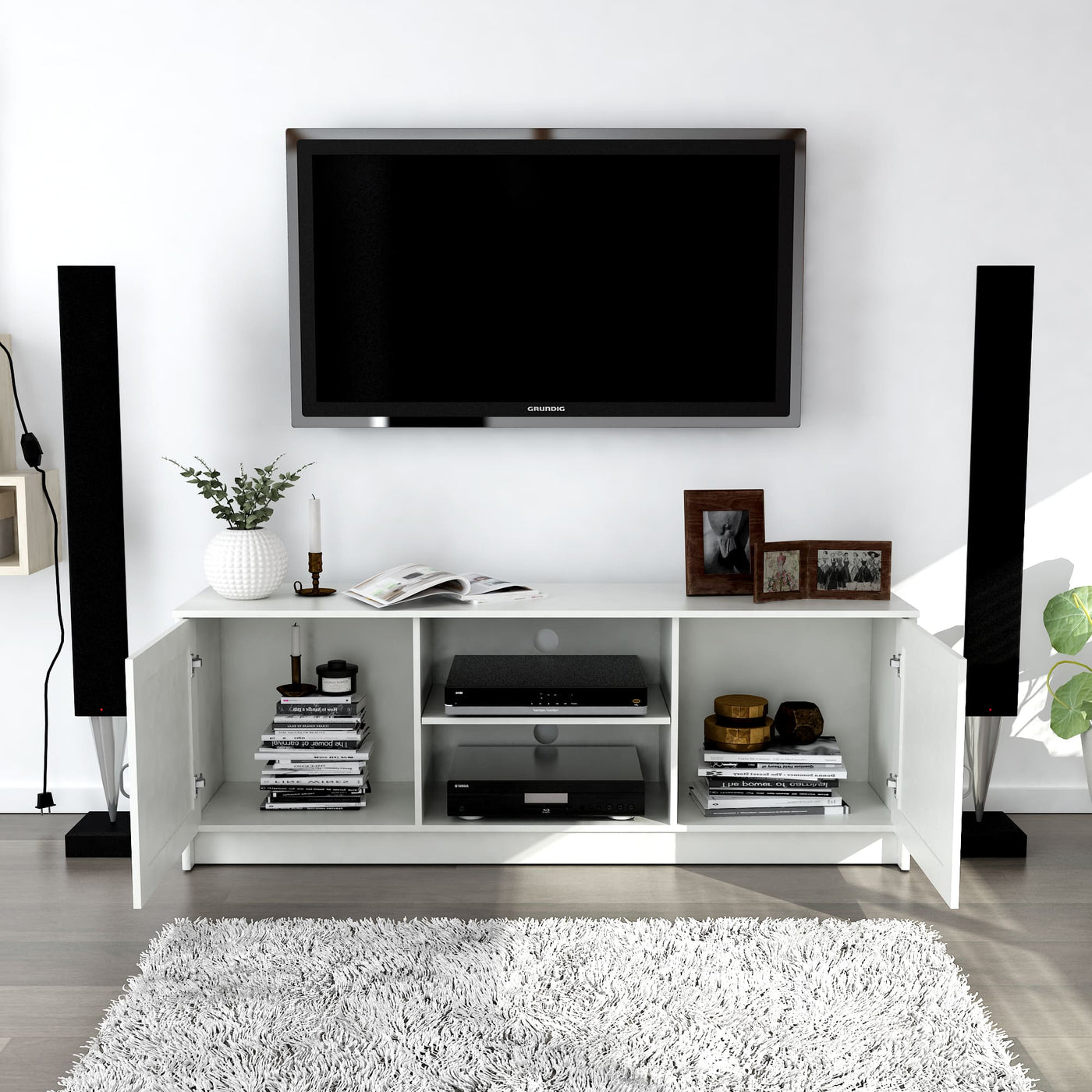 ASHLEY 63″ TV STAND