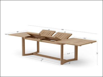 CATANIA EXTENSION TABLE