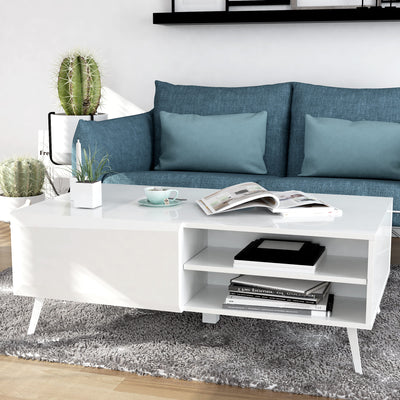 ALTUS 43″ COFFEE TABLE GLOSS WHITE