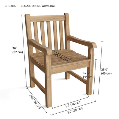 CLASSIC DINING ARMCHAIR