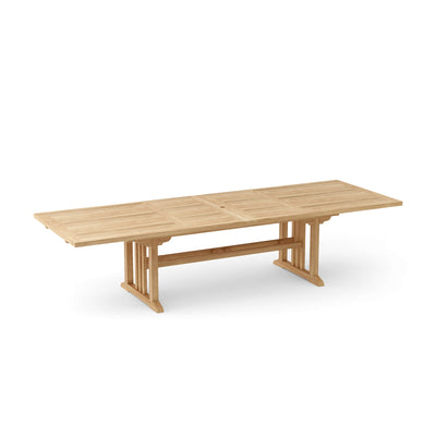 SAHARA 126″ RECTANGULAR DOUBLE EXTENSION TABLE