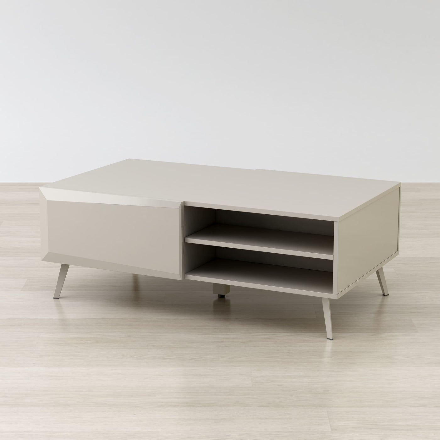 ALTUS 43″ COFFEE TABLE GLOSS GREY