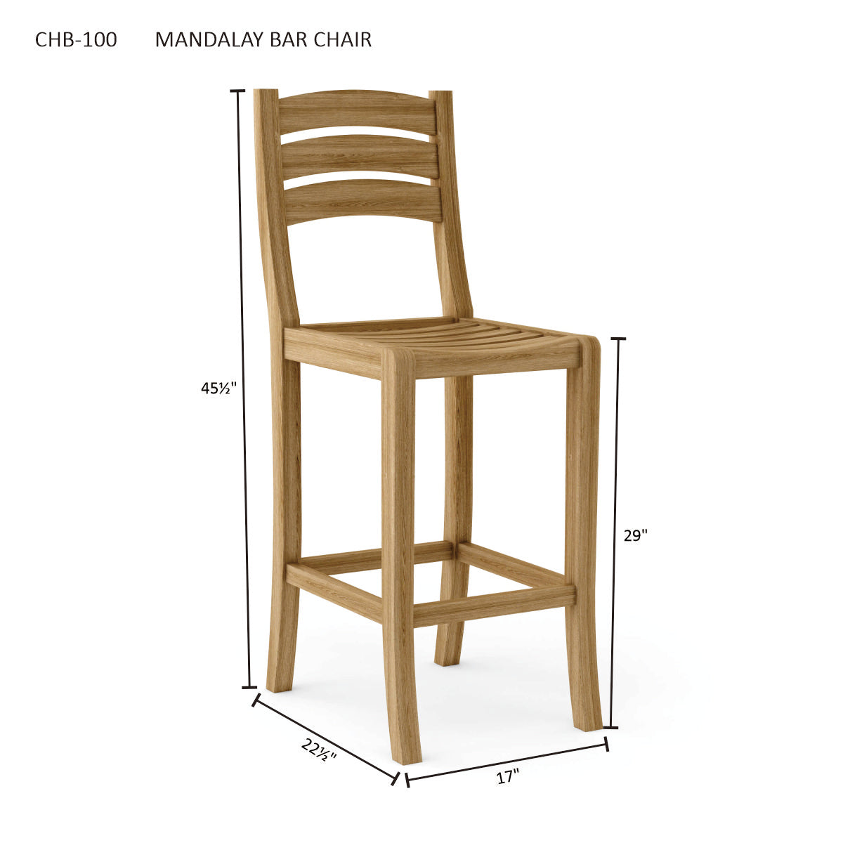 MANDALAY BAR CHAIR