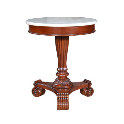 BELLA MARBLE TOP SIDE TABLE