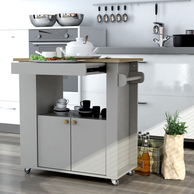 ASTOR 35" KITCHEN CART