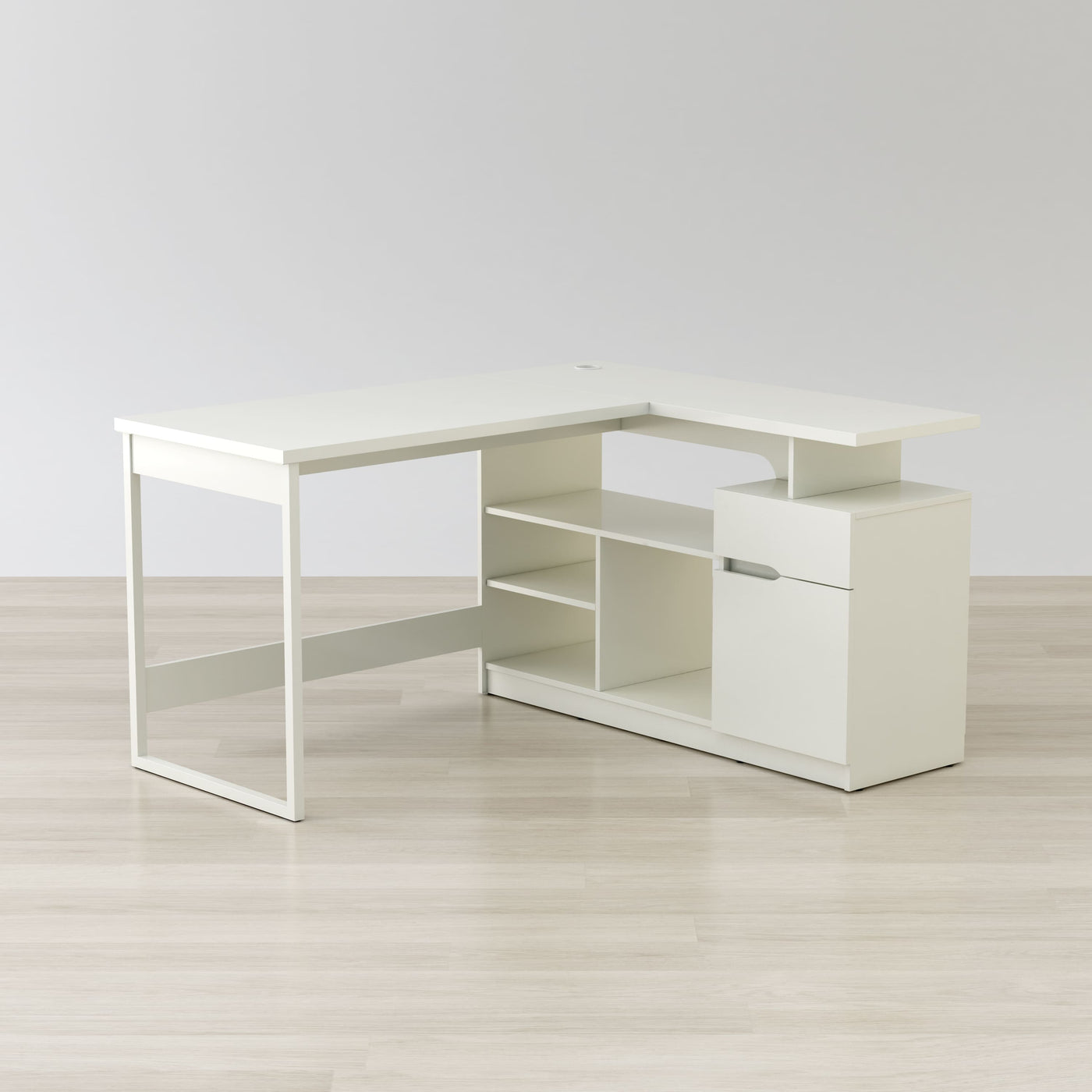 Lexi 55″ L-Shaped Corner Desk