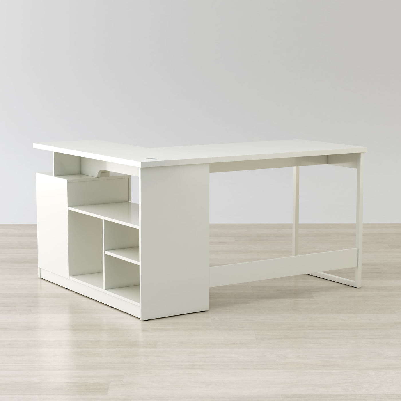 Lexi 55″ L-Shaped Corner Desk