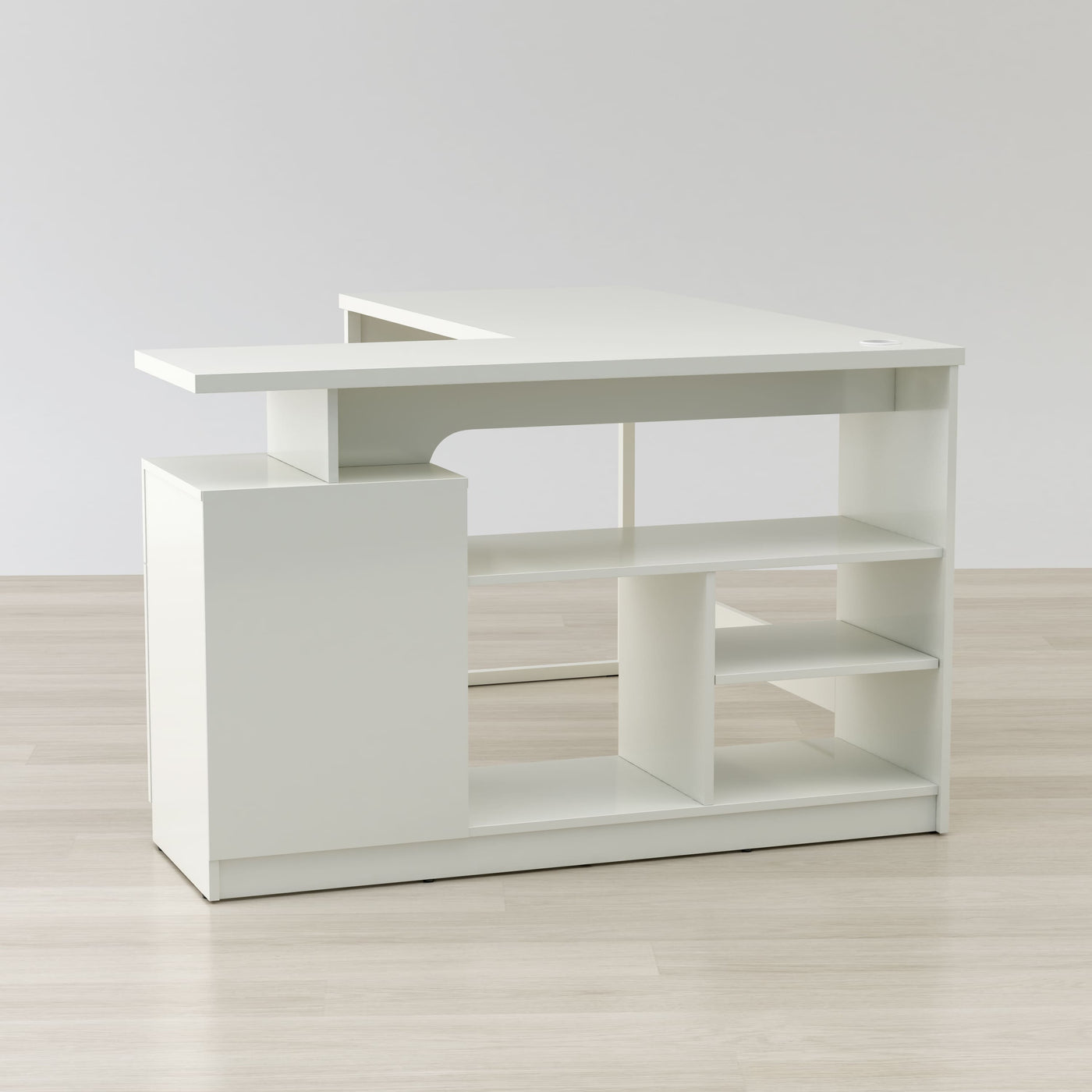 Lexi 55″ L-Shaped Corner Desk