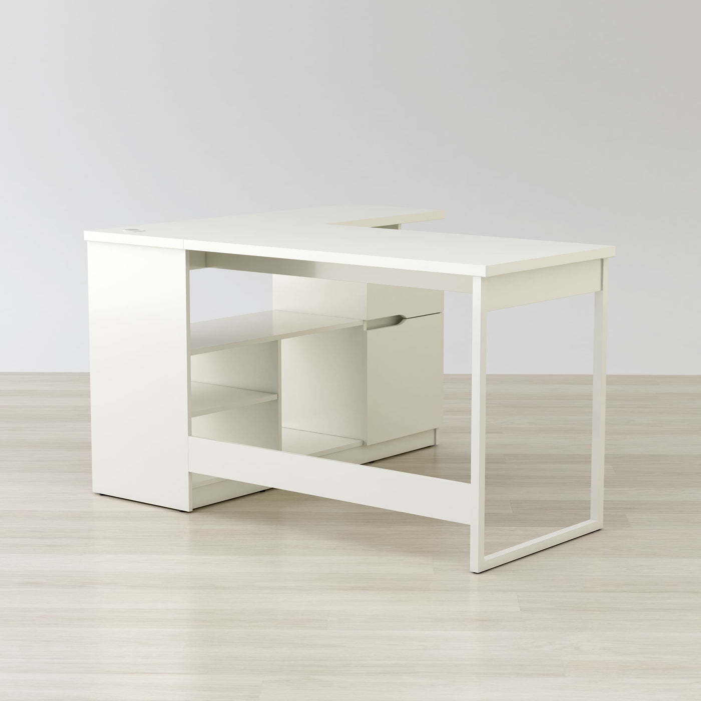 Lexi 55″ L-Shaped Corner Desk