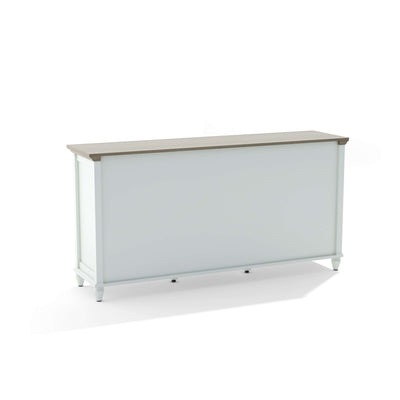 Chenon Sideboard – White & Brown