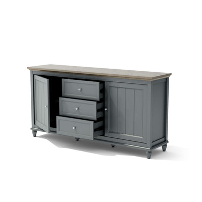 Chenon Sideboard - Grey & Brown