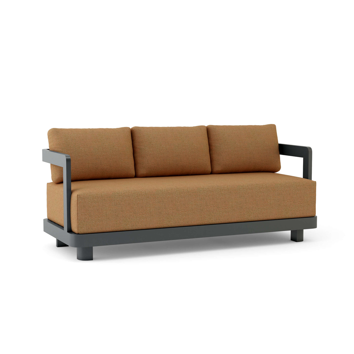 Granada Deep Seating Aluminum Sofa