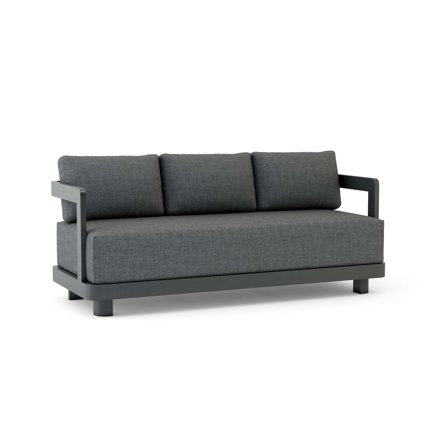 Granada Deep Seating Aluminum Sofa