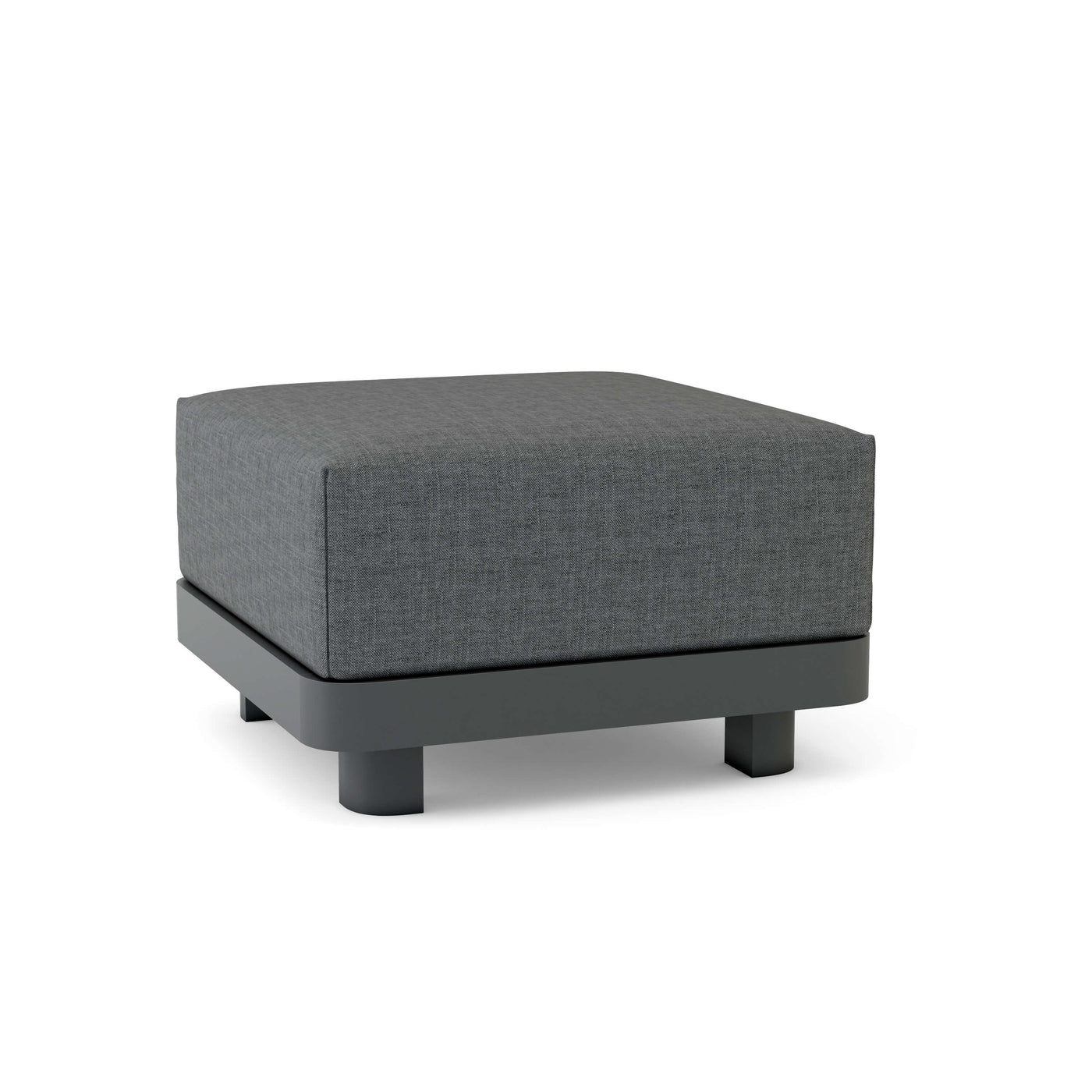 Granada Aluminum Ottoman