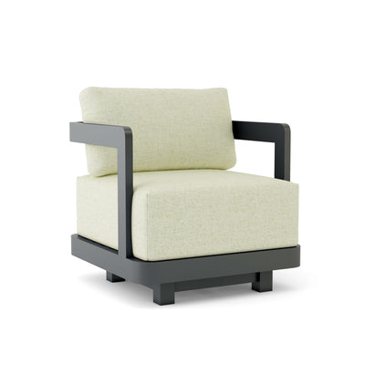 Granada Aluminum Swivel Armchair