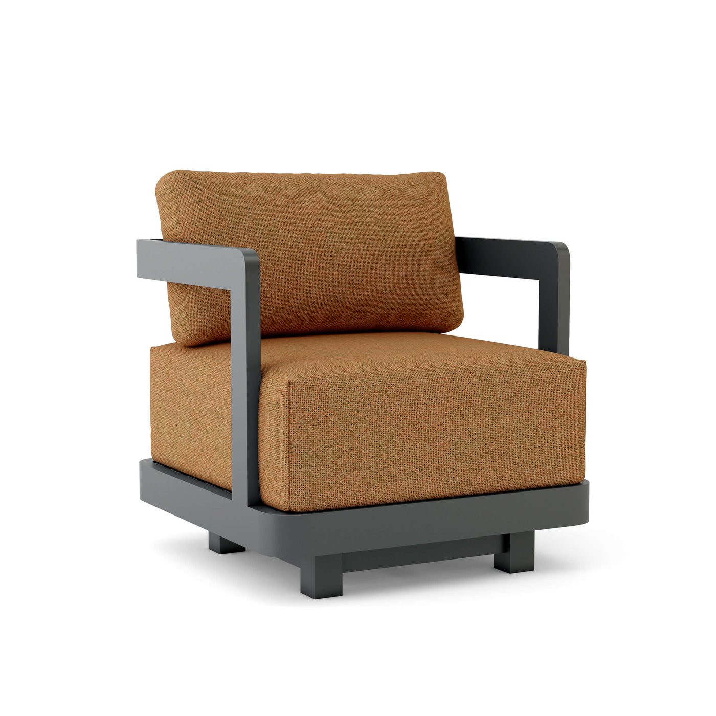 Granada Aluminum Swivel Armchair