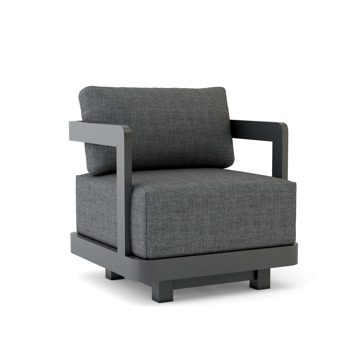Granada Aluminum Swivel Armchair