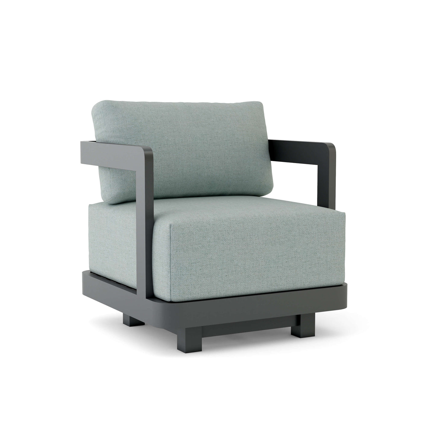 Granada Aluminum Swivel Armchair