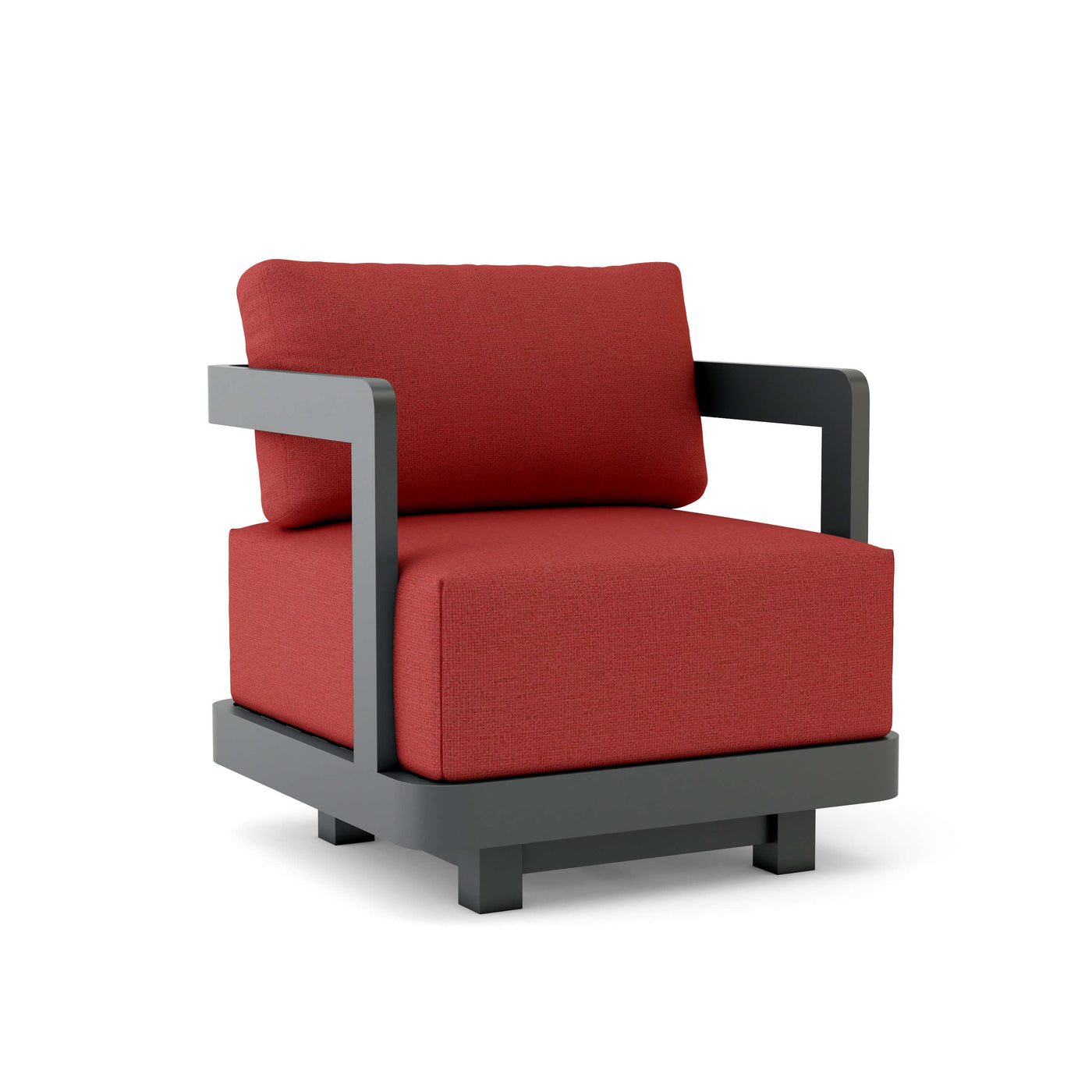 Granada Aluminum Swivel Armchair