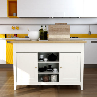 DELPHI 53″ KITCHEN ISLAND CABINET