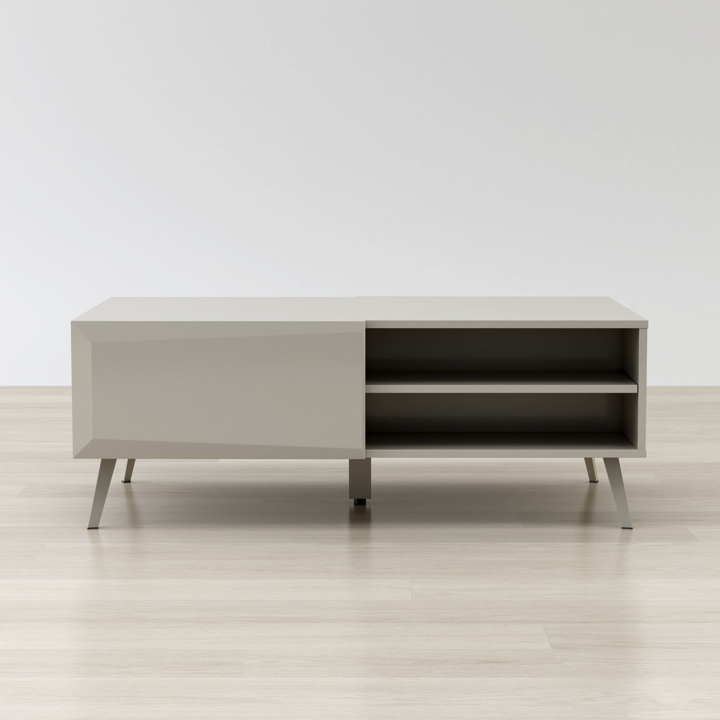 ALTUS 43″ COFFEE TABLE GLOSS GREY