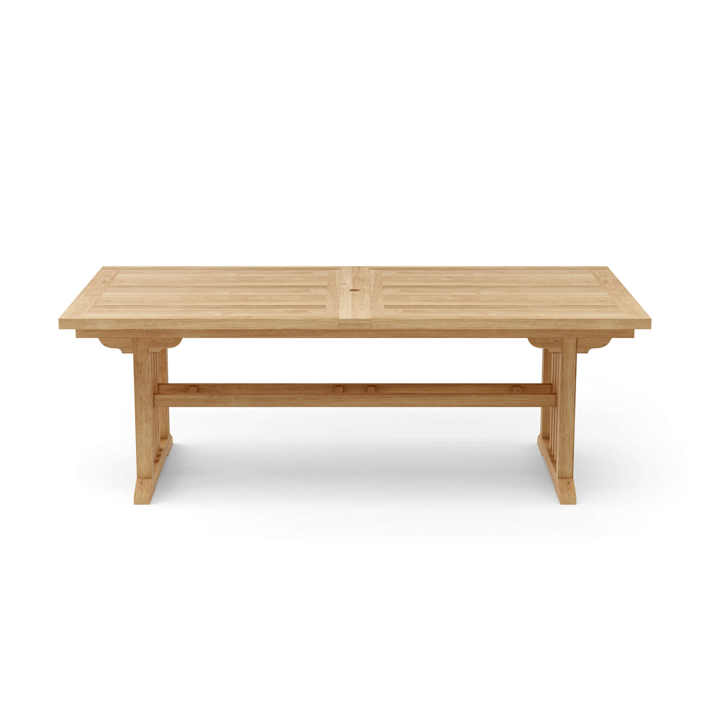 SAHARA 126″ RECTANGULAR DOUBLE EXTENSION TABLE