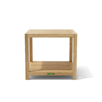 GLENMORE SIDE TABLE WITH SHELF