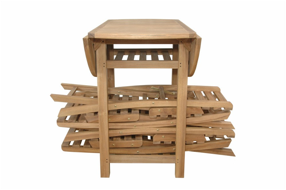 SET-291 SEACREST COUNTER TABLE 5-PC SET