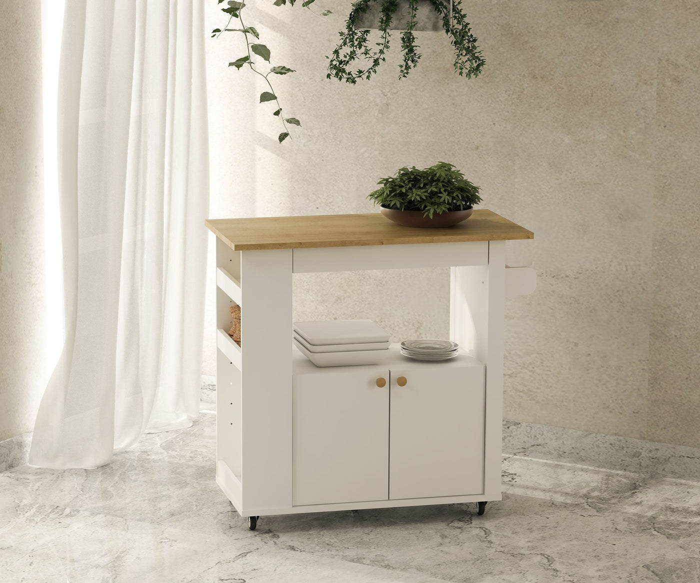 Aston 33" Kitchen Cart