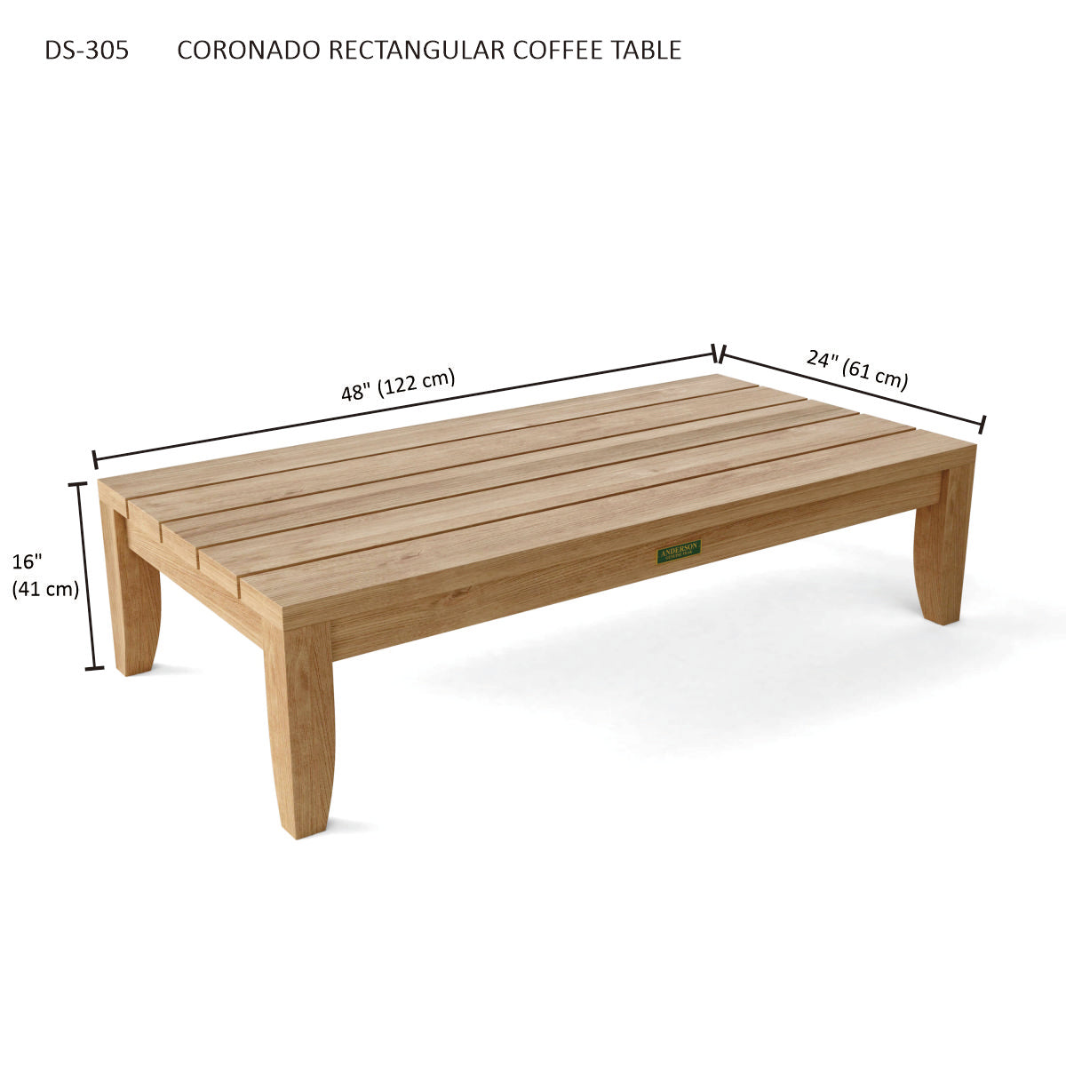 CORONADO RECTANGULAR COFFEE TABLE