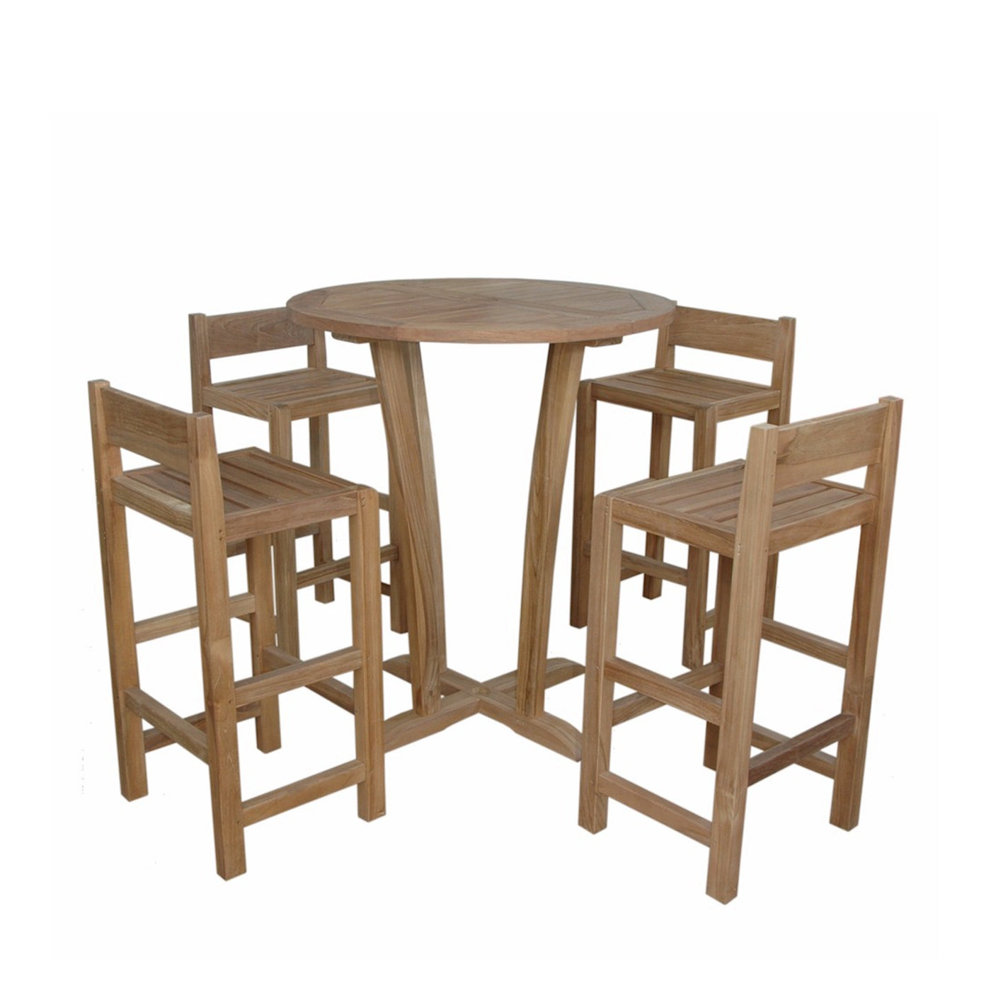 SET-290 DESCANSO SEDONA BAR TABLE 5-PC SET