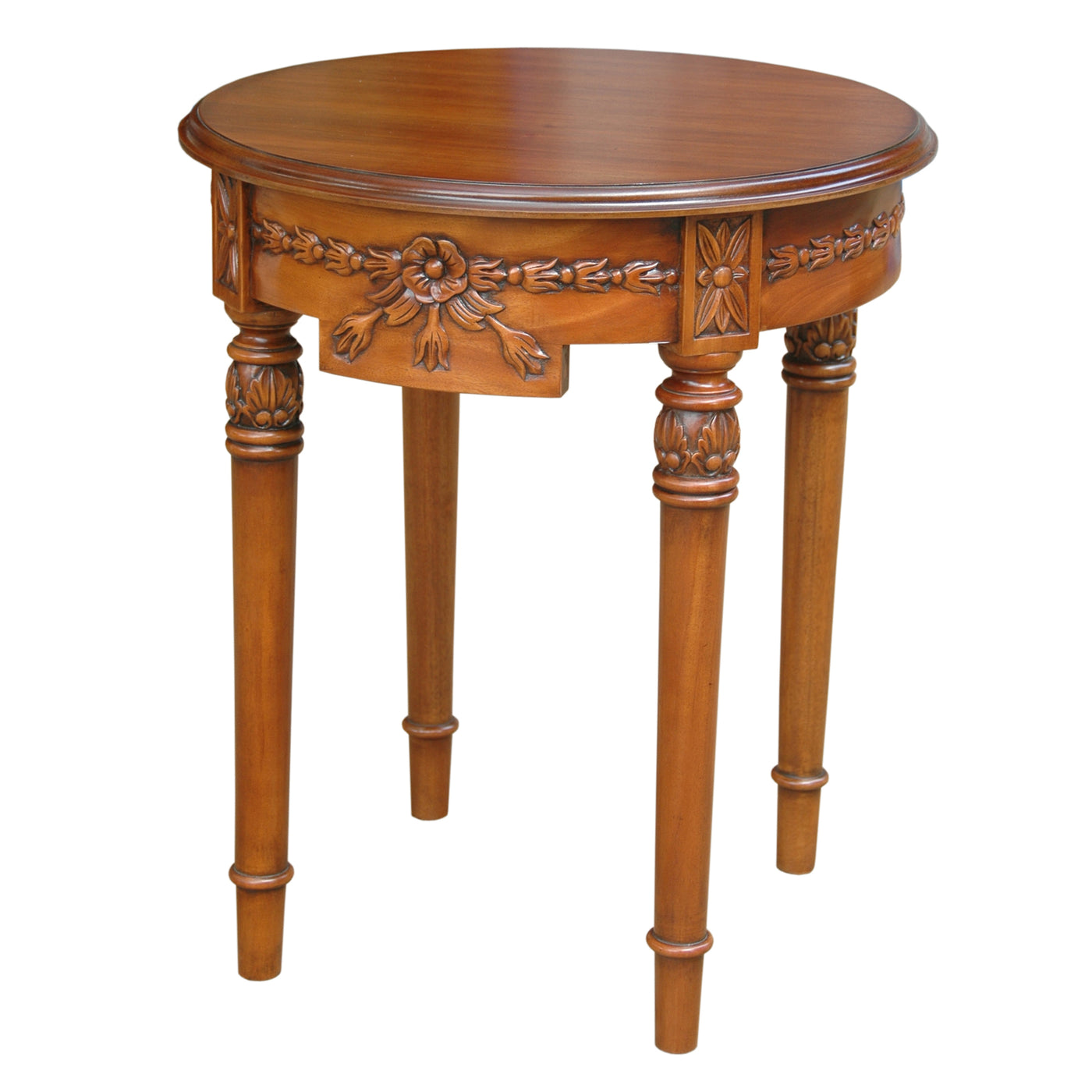 REGENCY FLOWER SIDE TABLE