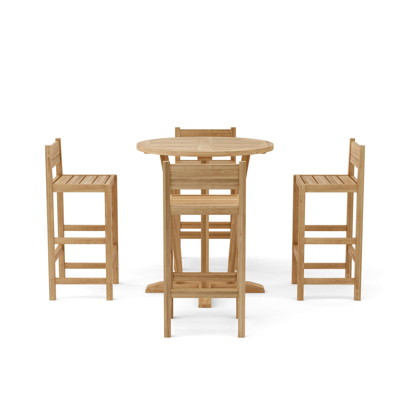 SET-290 DESCANSO SEDONA BAR TABLE 5-PC SET