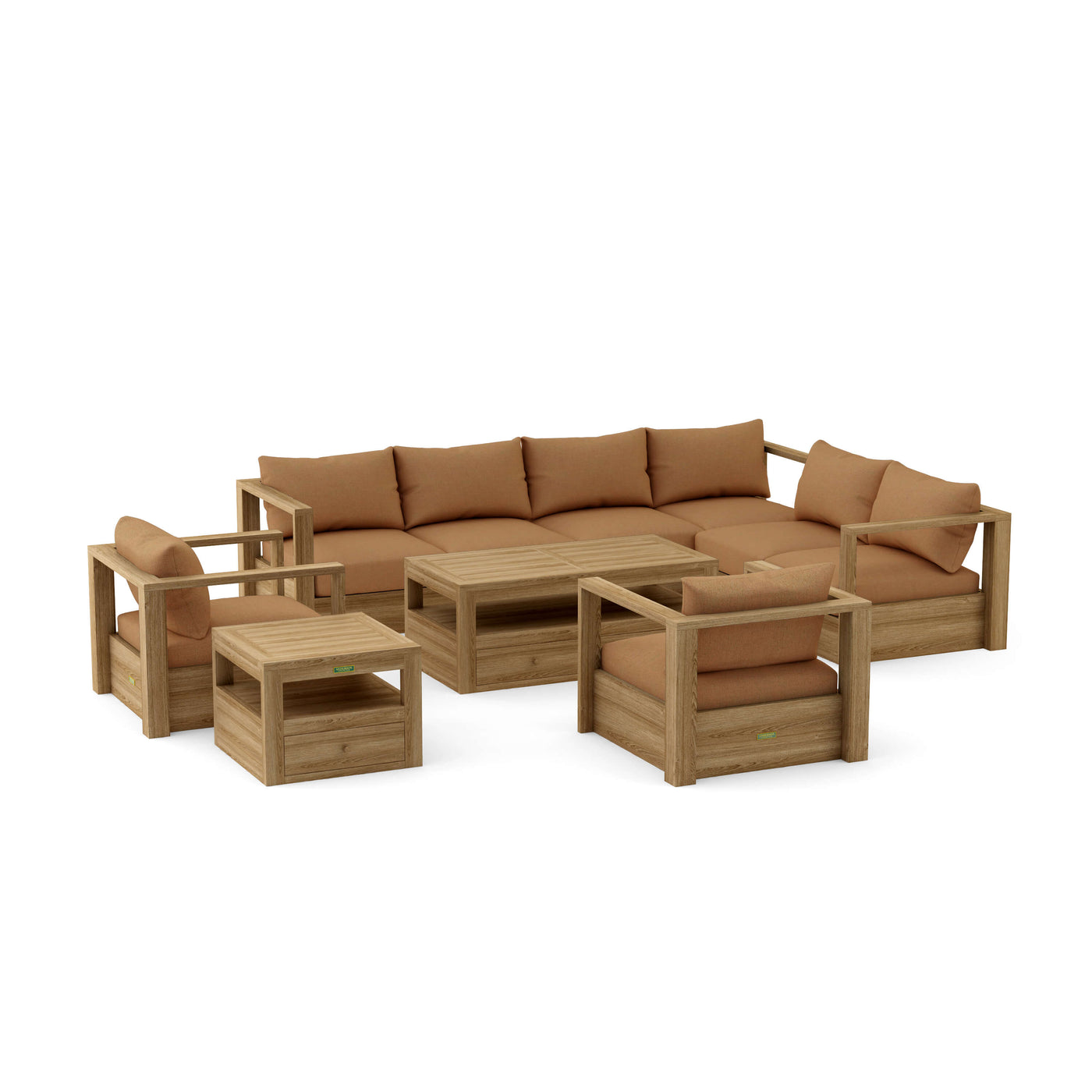 SET-153 Copacabana Modular Deep Seating Set