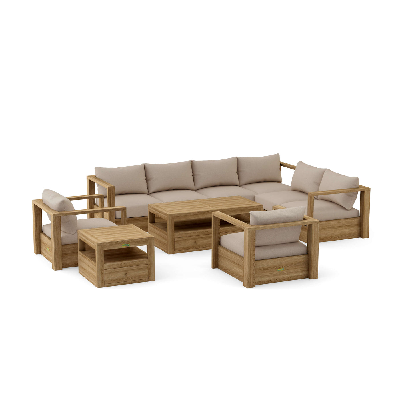 SET-153 Copacabana Modular Deep Seating Set