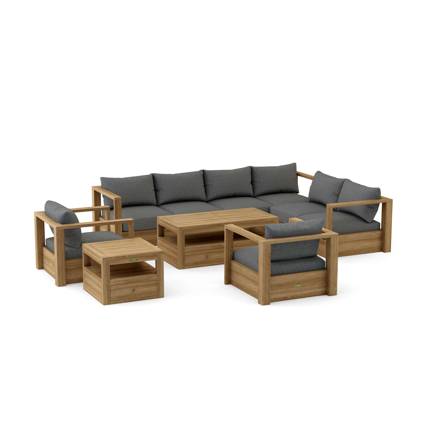 SET-153 Copacabana Modular Deep Seating Set