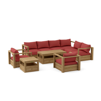 SET-153 Copacabana Modular Deep Seating Set