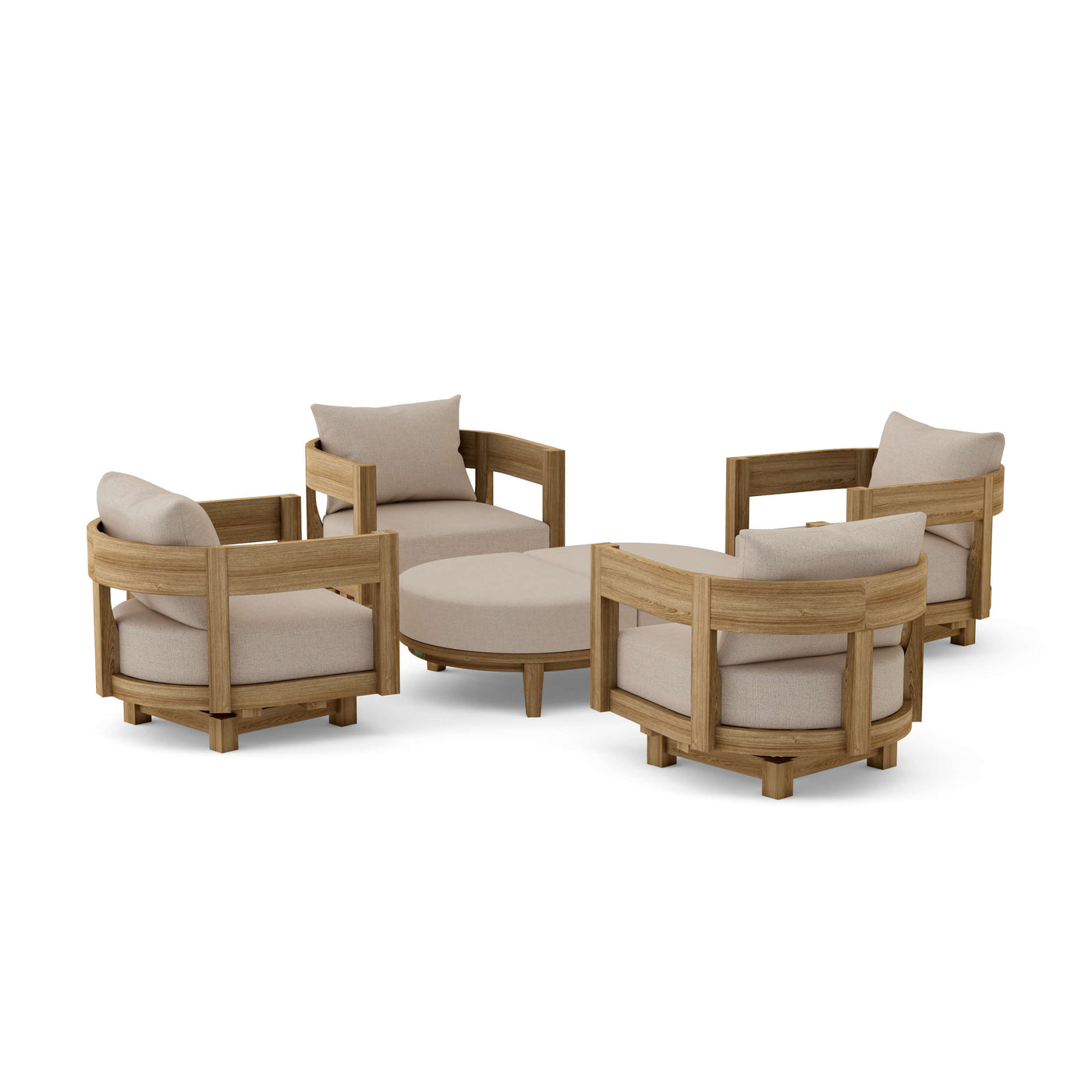 SET-174 Coronado Deep Seating 6-pc Set