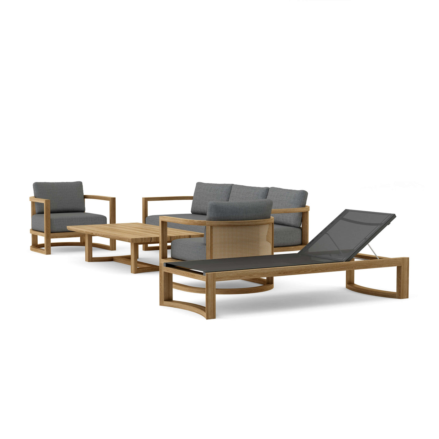 SET-222 Junus Deep Seating 5-pc Set