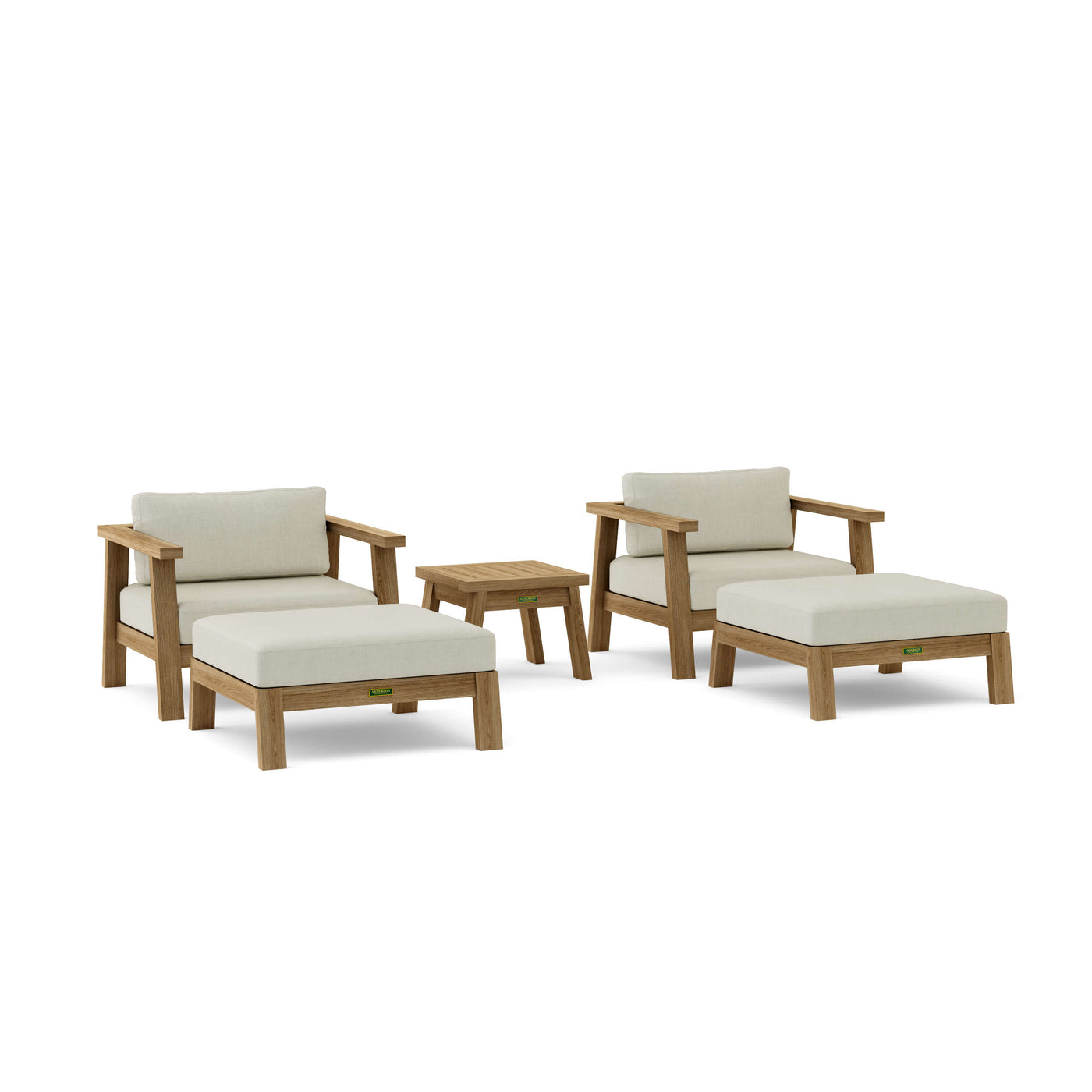 SET-323 Palermo Deep Seating 5-pc Set