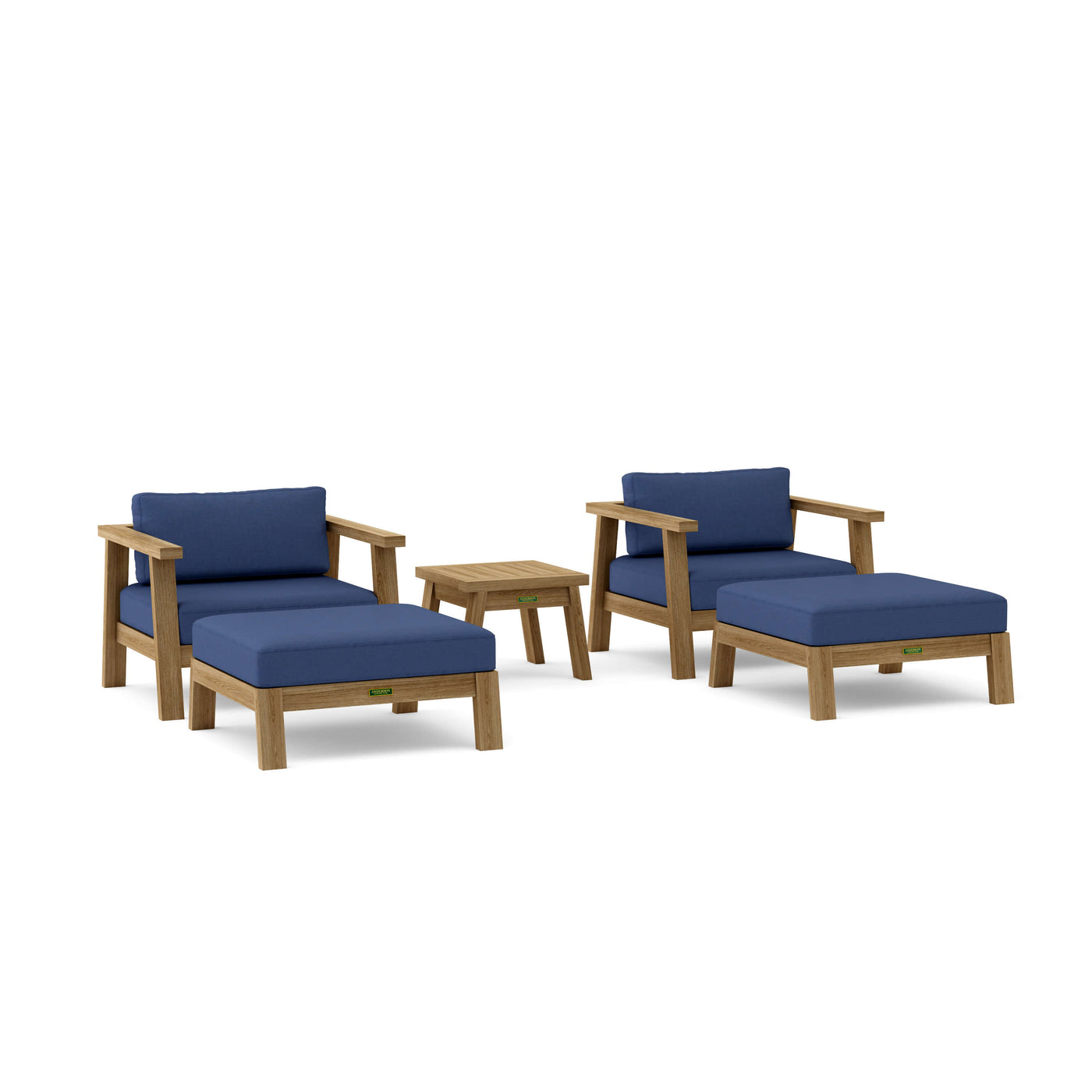 SET-323 Palermo Deep Seating 5-pc Set