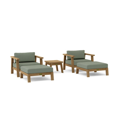 SET-323 Palermo Deep Seating 5-pc Set