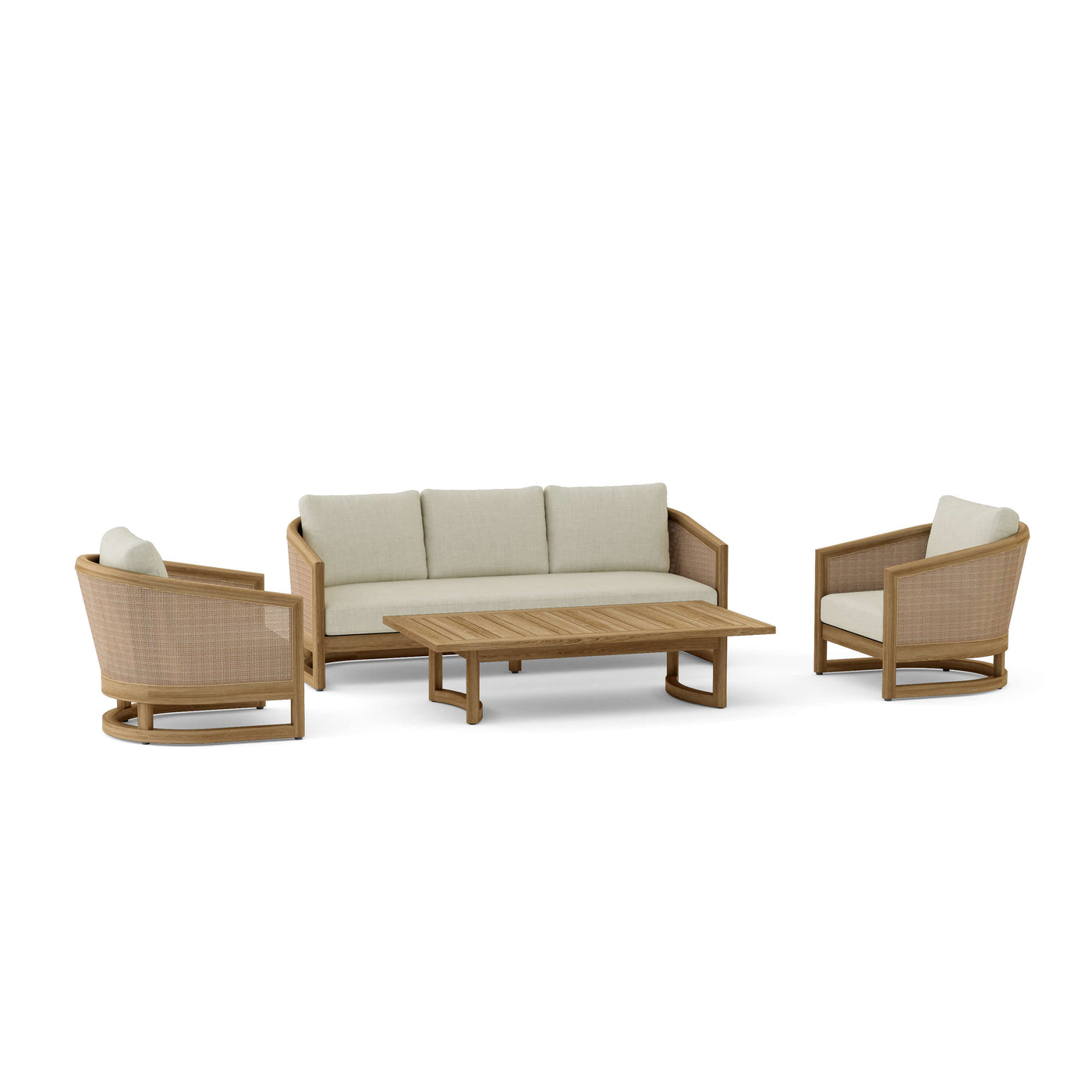 SET-333 4-pc Catania Deep Seating Set