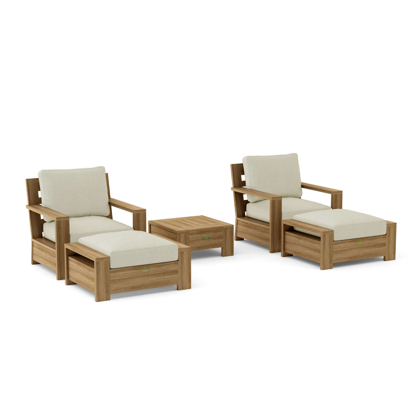 SET-524 Madera Deep Seating 5-pc Set