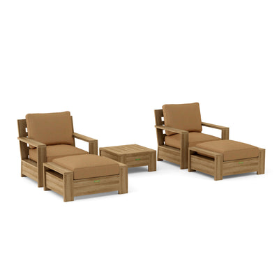 SET-524 Madera Deep Seating 5-pc Set