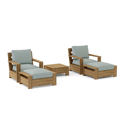 SET-524 Madera Deep Seating 5-pc Set